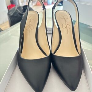 Jessica Simpson Classic Black Pointed Heels